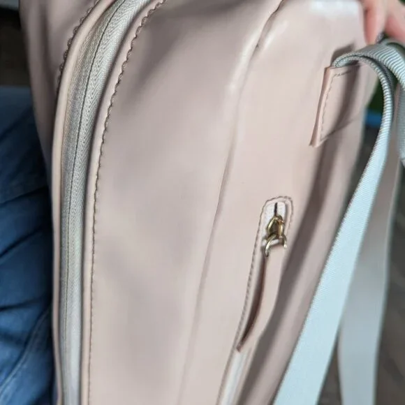 Kapten & Son Malmö Cherry Blossom Laptop Waterproof Backpack Pink Commuter Work - Picture 12 of 15